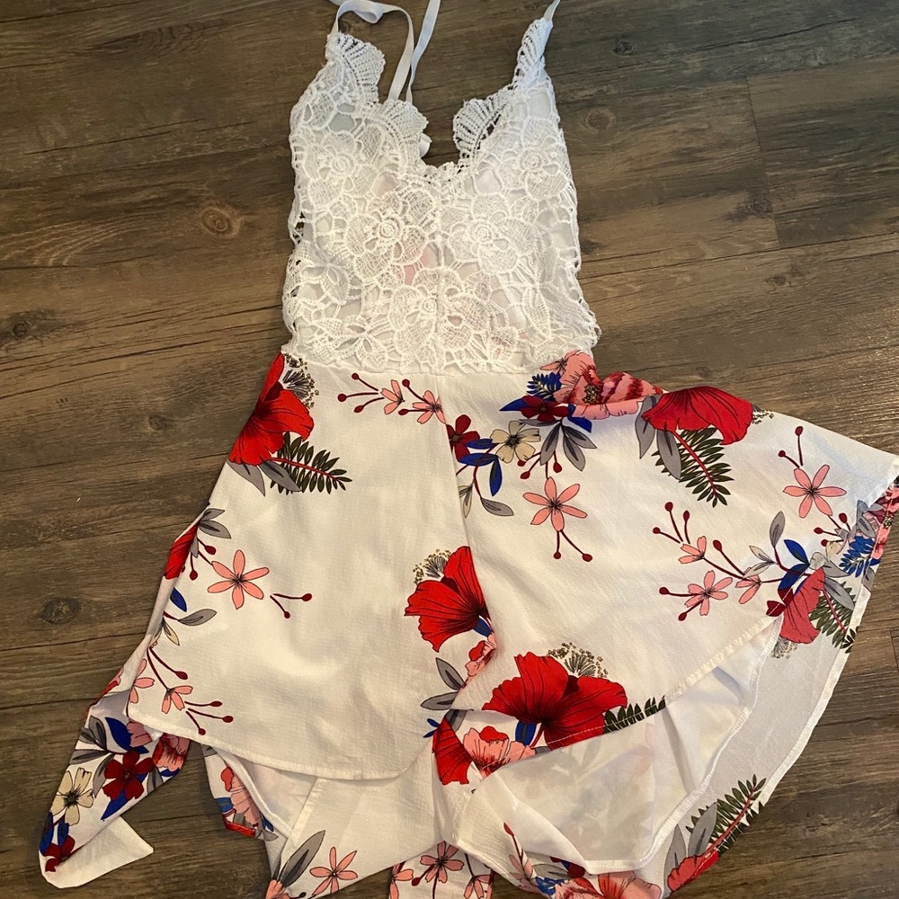 Floral romper